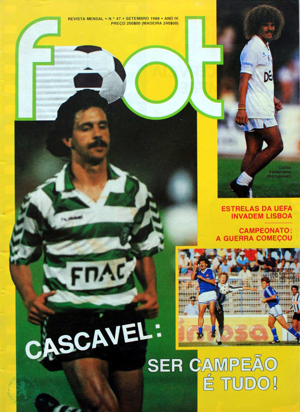 Neste Dia… Entrevista A Paulinho Cascavel Em 1988: «Troco Tudo Pelo ...